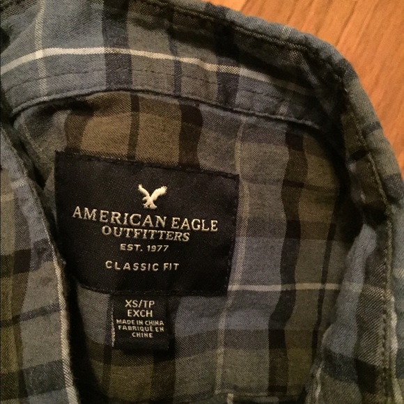 American Eagle Boys XS Long Sleeve Button - Picture 7 of 7